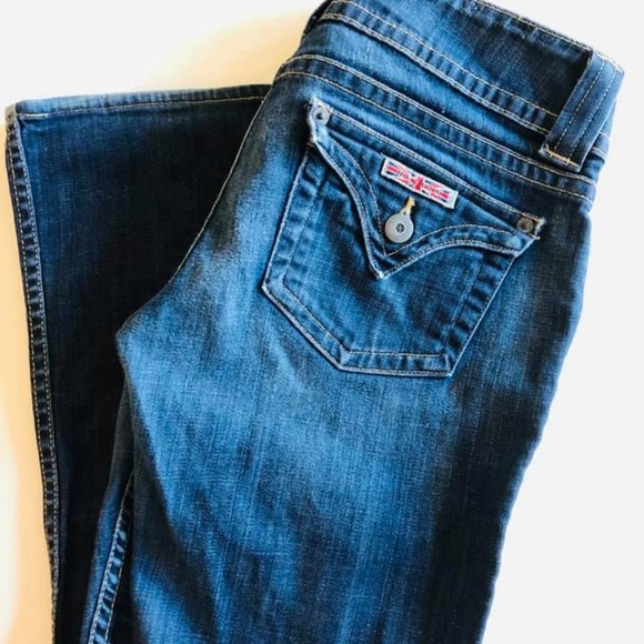Hudson Signature bootcut flap pocket jeans 27 - Picture 6 of 6